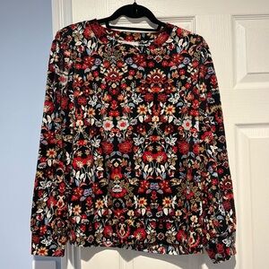 Loft velour sweatshirt